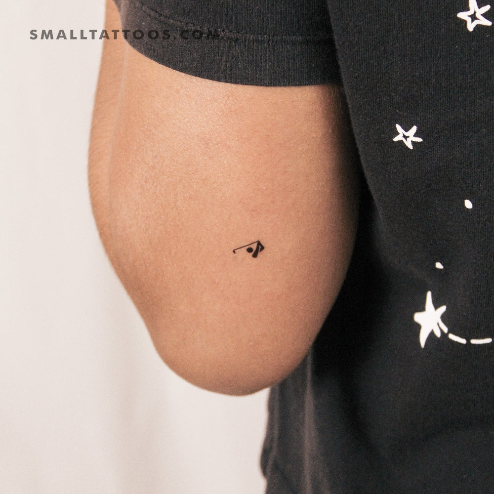 Golf Symbol Temporary Tattoo (Set of 3)