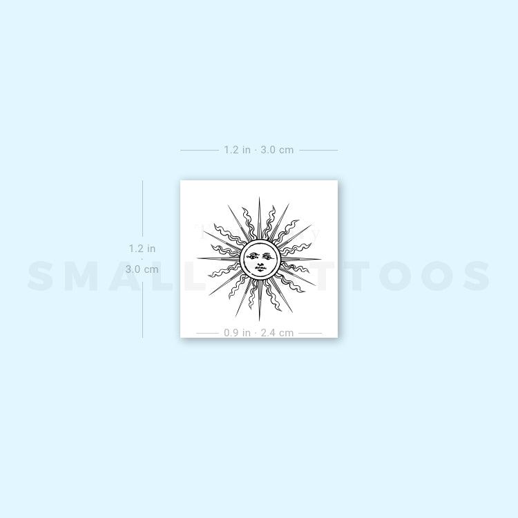 Inti Temporary Tattoo (Set of 3)
