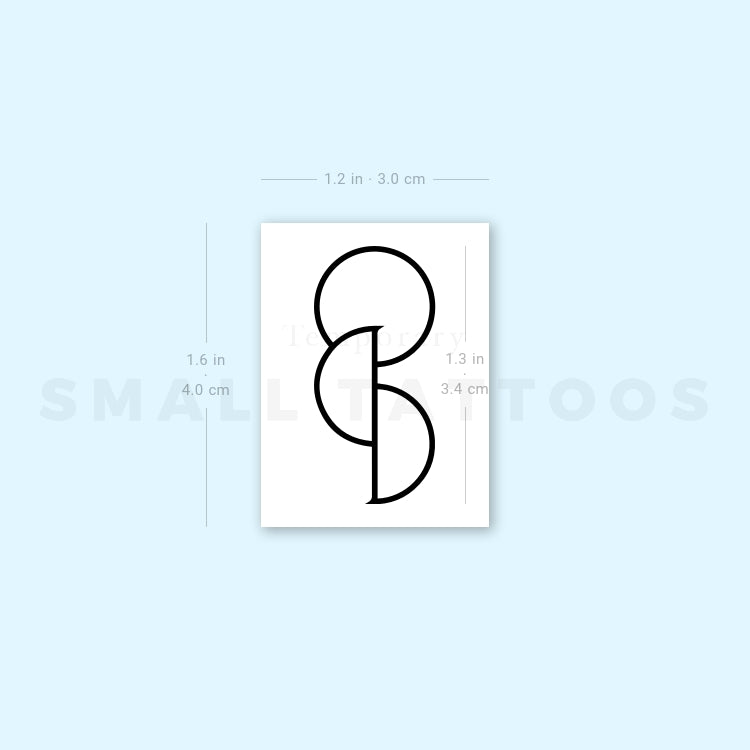 Organ Donor Temporary Tattoo (Set of 3)