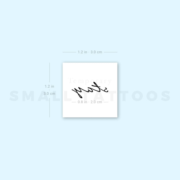 Stay Temporary Tattoo (Set of 3)