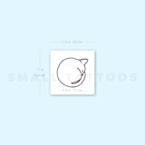 Sleeping Cat Temporary Tattoo (Set of 3)