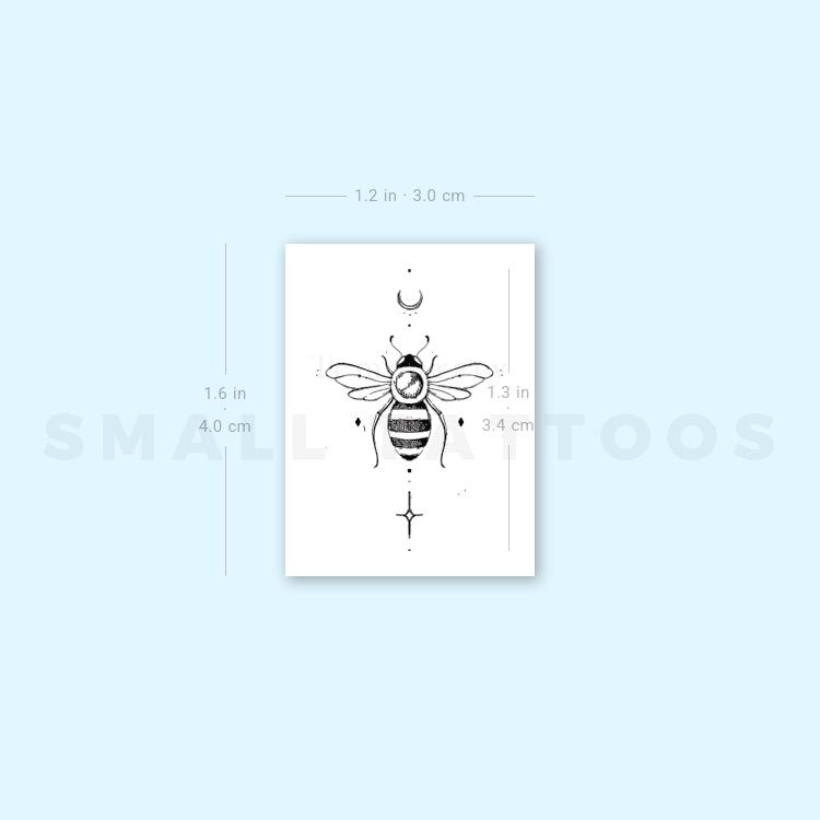 Bee By Stefano Mazza Temporary Tattoo (Set of 3)