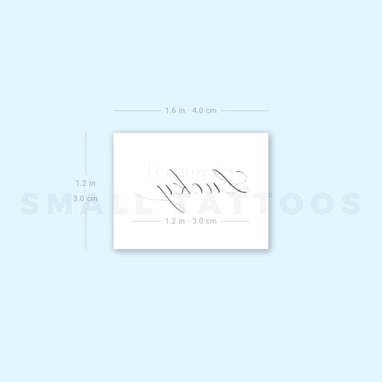 Lucky By Stefano Mazza Temporary Tattoo (Set of 3)
