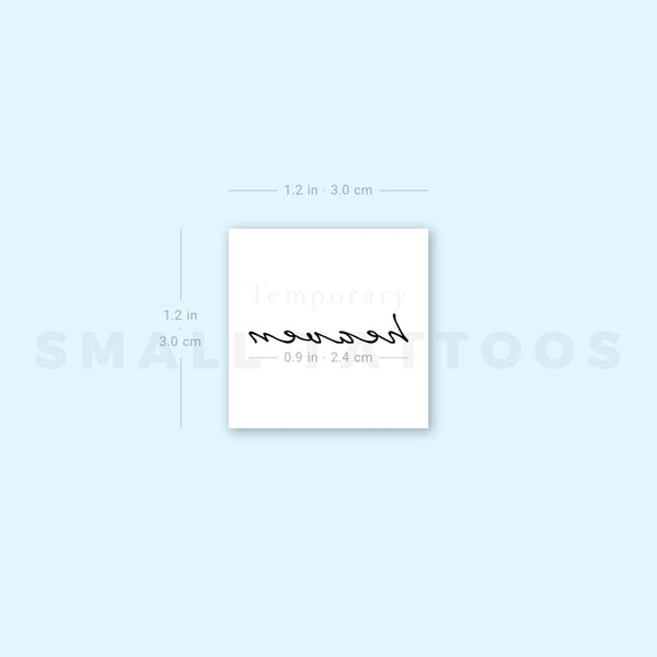 Heaven Temporary Tattoo (Set of 3)