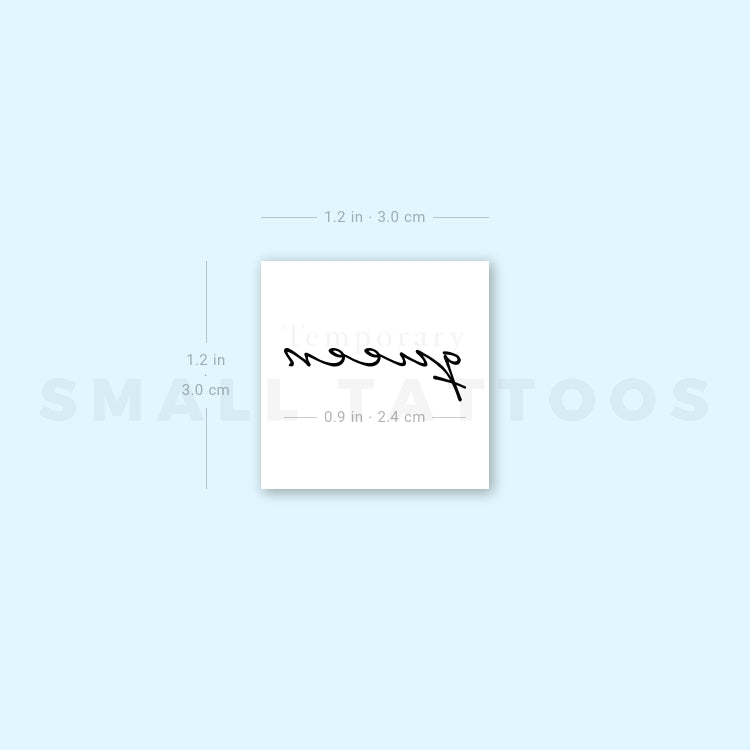 Queen Temporary Tattoo (Set of 3)