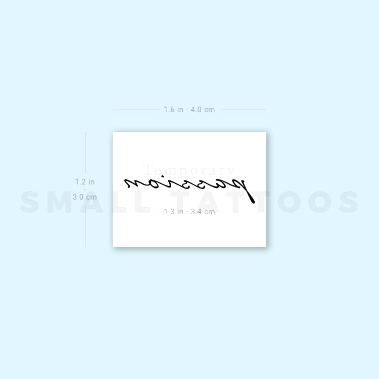 Passion Temporary Tattoo (Set of 3)