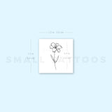 Lily Temporary Tattoo (Set of 3)