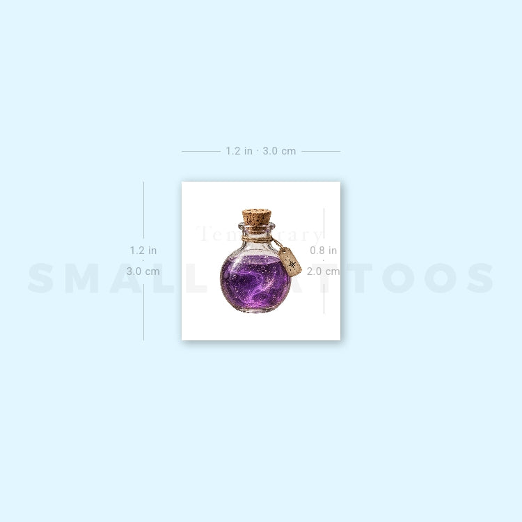 Magical Potion Temporary Tattoo (Set of 3)