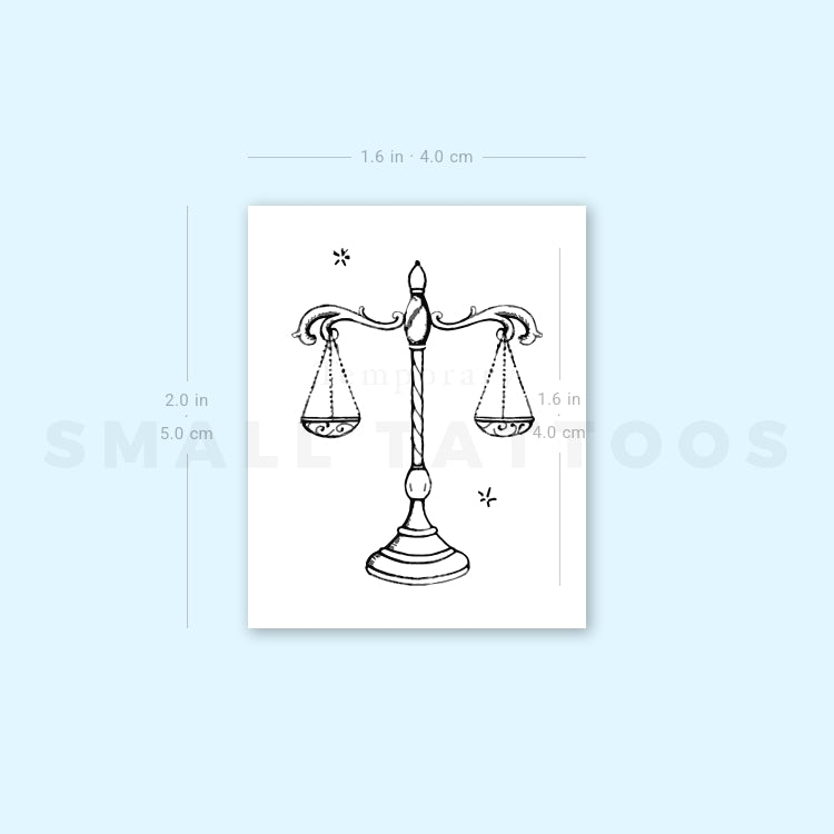 Scale By Stefano Mazza Temporary Tattoo (Set of 3)