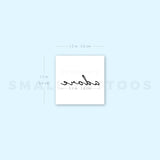 Adore Temporary Tattoo (Set of 3)