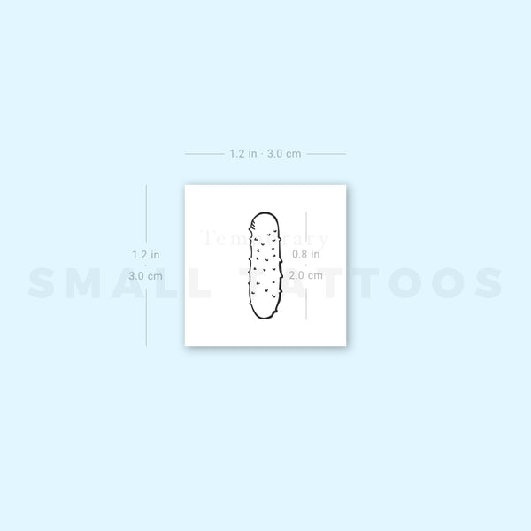Pickle Temporary Tattoo (Set of 3)