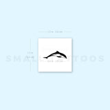 Little Dolphin Temporary Tattoo (Set of 3)