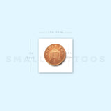 1 Penny Temporary Tattoo (Set of 3)