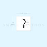 Sickle Temporary Tattoo (Set of 3)