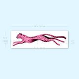 Pink Leopard By Ann Lilya Temporary Tattoo (Set of 3)