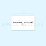 Inner Peace Temporary Tattoo (Set of 3)