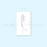 Mermaid Star By Stefano Mazza Temporary Tattoo (Set of 3)