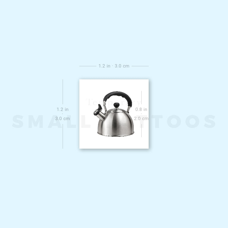 Kettle Temporary Tattoo (Set of 3)