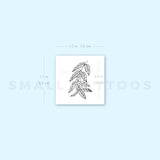 Coffea Plant Temporary Tattoo (Set of 3)