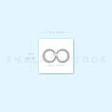 Infinity  Ouroboros Temporary Tattoo (Set of 3)