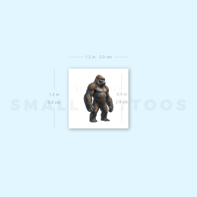 King Kong Temporary Tattoo (Set of 3)