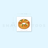 Spanish King Cake Temporary Tattoo (Set of 3)