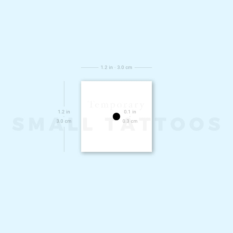 Braille A Temporary Tattoo (Set of 3)