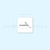 Focus Temporary Tattoo (Set of 3)