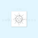 Inti Sun By Stefano Mazza Temporary Tattoo (Set of 3)