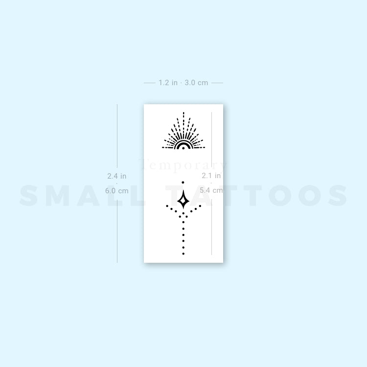 Tatuaje temporal para el dedo anular (juego de 3)