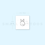 Rabbit Tail Temporary Tattoo (Set of 3)