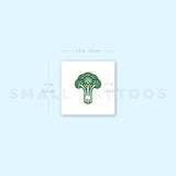 Little Broccoli Temporary Tattoo (Set of 3)