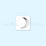 Small Selene Temporary Tattoo (Set of 3)