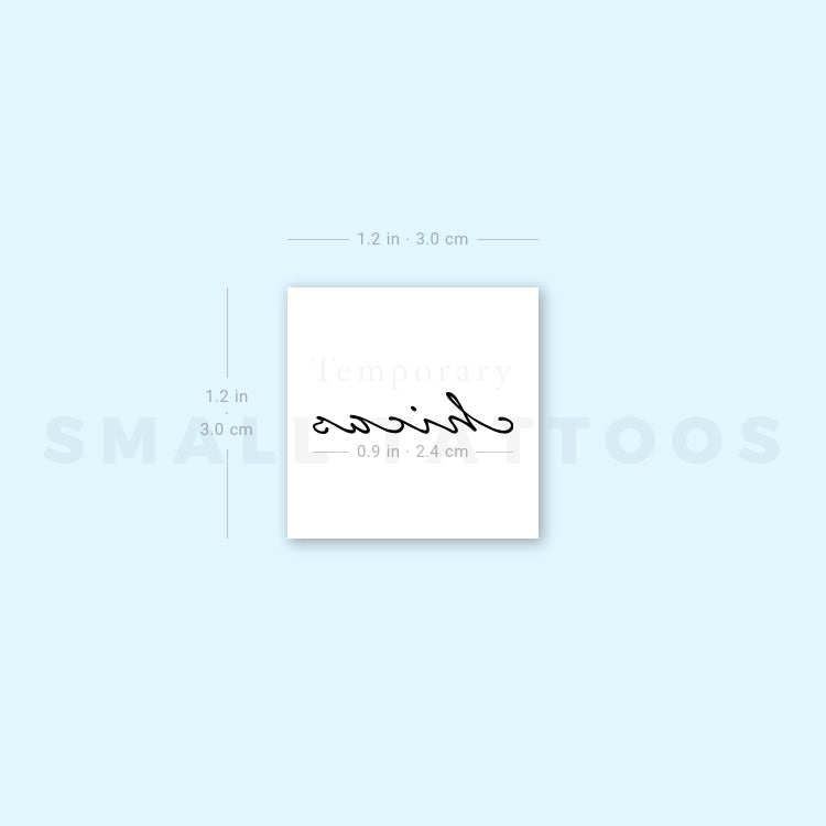 Chicas Temporary Tattoo (Set of 3)