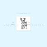 Chihuahua Temporary Tattoo (Set of 3)