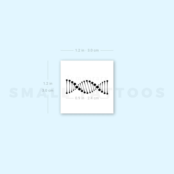 DNA Temporary Tattoo (Set of 3)