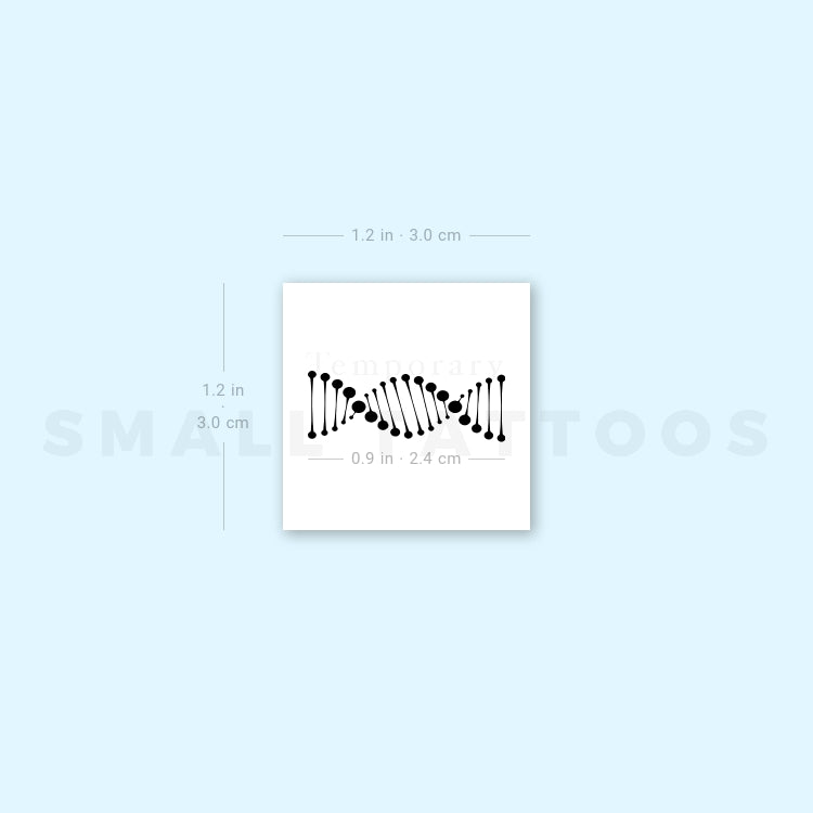 DNA Temporary Tattoo (Set of 3)