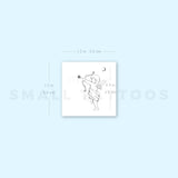 Cherub By Stefano Mazza Temporary Tattoo (Set of 3)