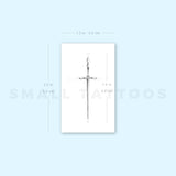 Dagger By Stefano Mazza Temporary Tattoo (Set of 3)