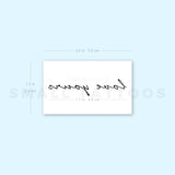 Love Yours Temporary Tattoo (Set of 3)