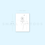 Flower By Stefano Mazza Temporary Tattoo (Set of 3)