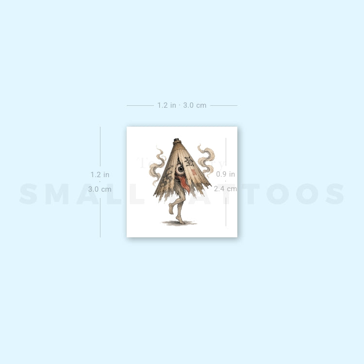 Kasa-obake Temporary Tattoo (Set of 3)