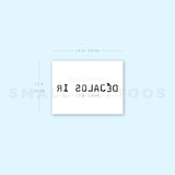 Uppercase Déjalos Ir Temporary Tattoo (Set of 3)