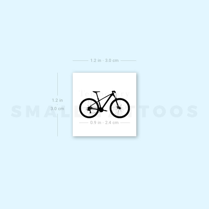 vorlagen mountainbike tattoo Mountain Bike Temporary Tattoo (Set of 3) – Small Tattoos