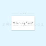 Trust Yourself Temporary Tattoo (Set of 3)