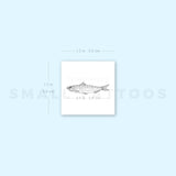 Sardine Temporary Tattoo (Set of 3)