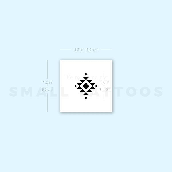 Navajo Charm Temporary Tattoo (Set of 3)