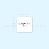 Energy Temporary Tattoo By M3.Ink (Set of 3)
