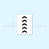 One Direction Five Arrows Tribute Temporary Tattoo (Set of 3)