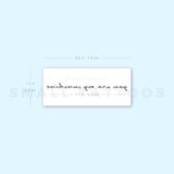 You Are My Sunshine Temporary Tattoo (Set of 3)